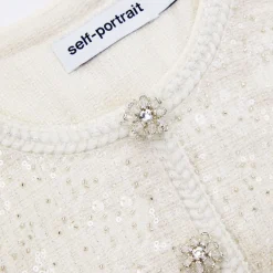 Sequin Boucle Tailored Midi Dress^self-portrait Cheap