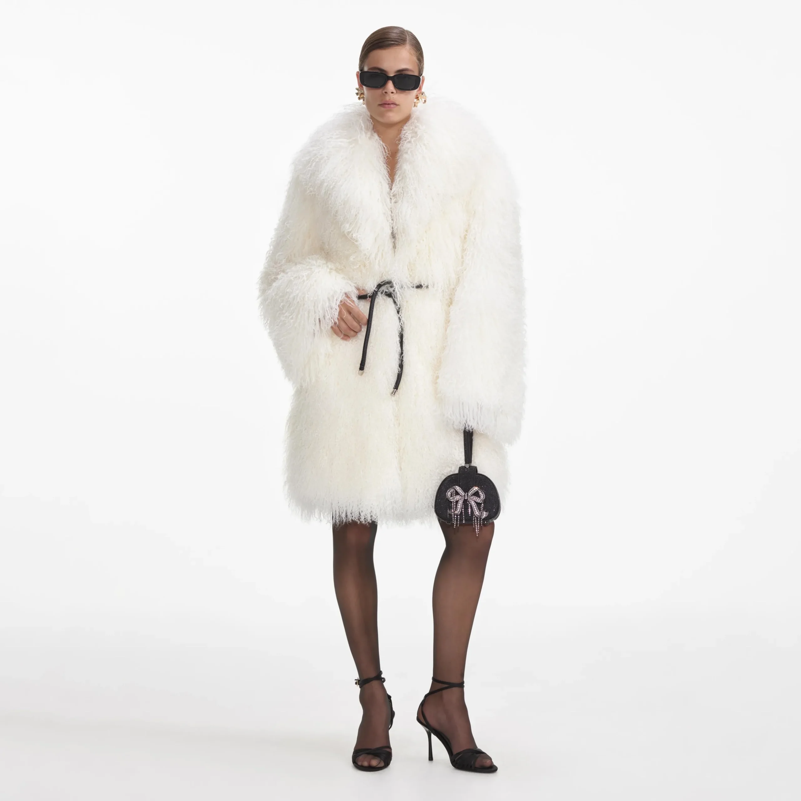 Shearling Coat^self-portrait Hot