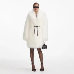 Shearling Coat^self-portrait Hot