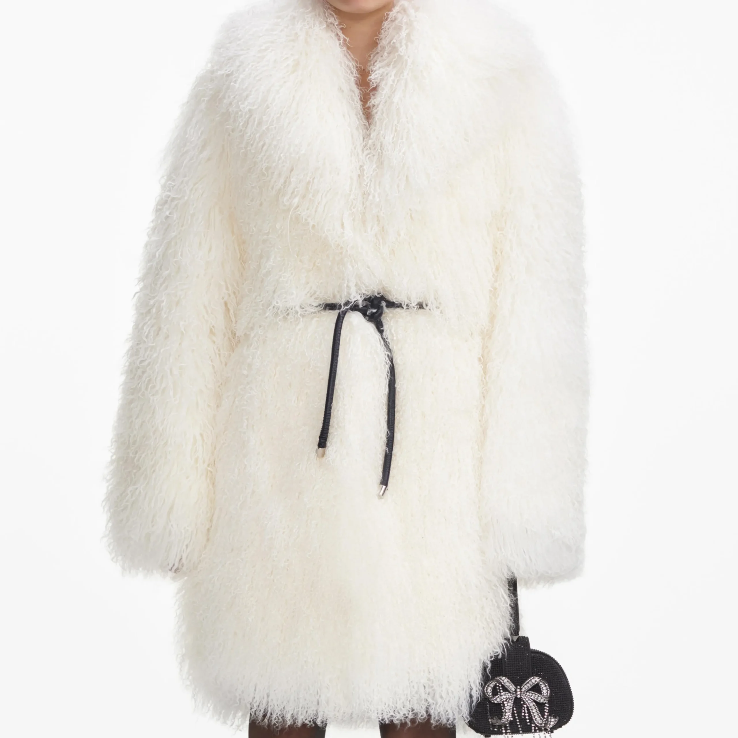 Shearling Coat^self-portrait Hot