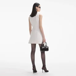 Tinsel Boucle Buttoned Mini Dress^self-portrait Best Sale