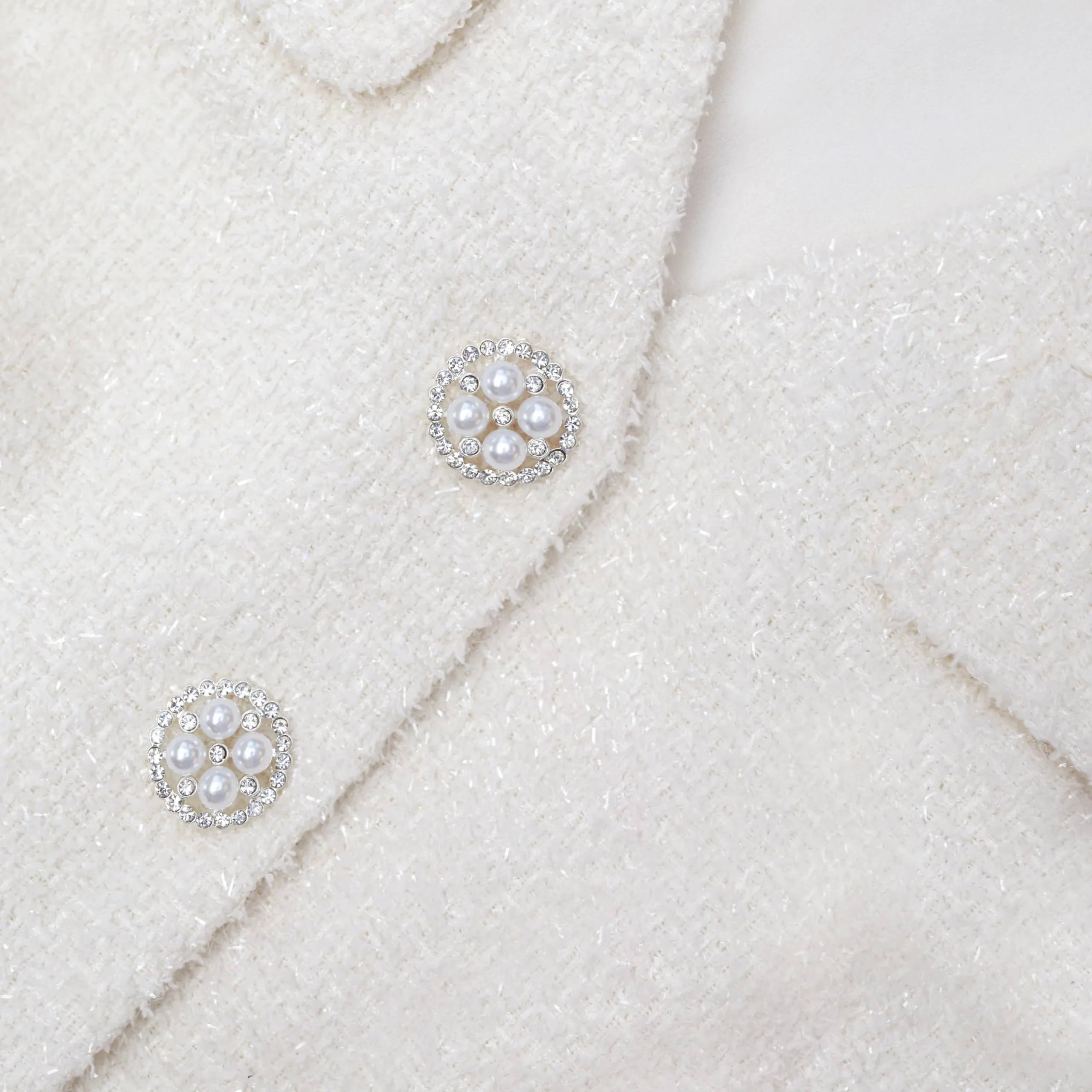 Tinsel Boucle Buttoned Mini Dress^self-portrait Best Sale