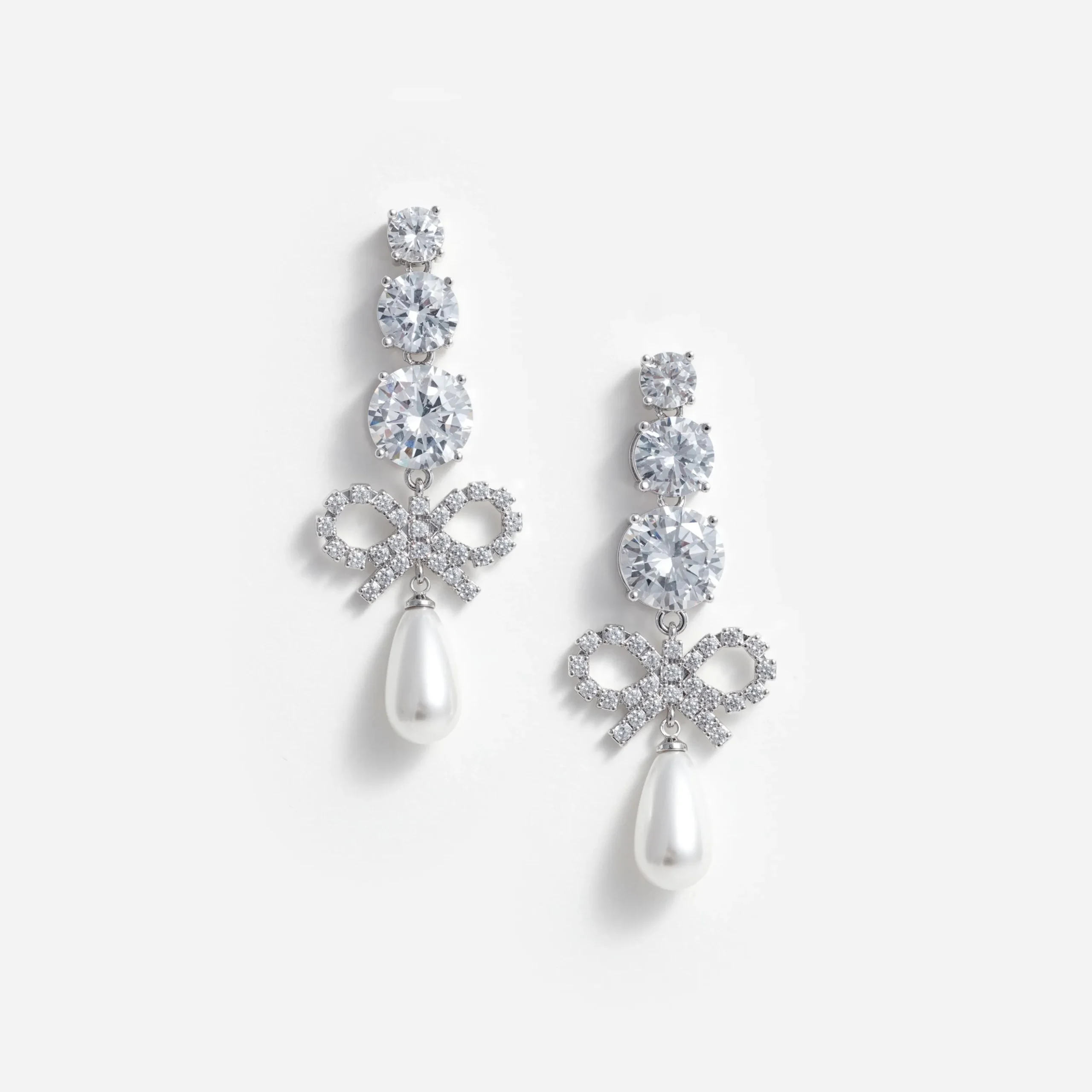 Bow Pearl Earrings^self-portrait Store