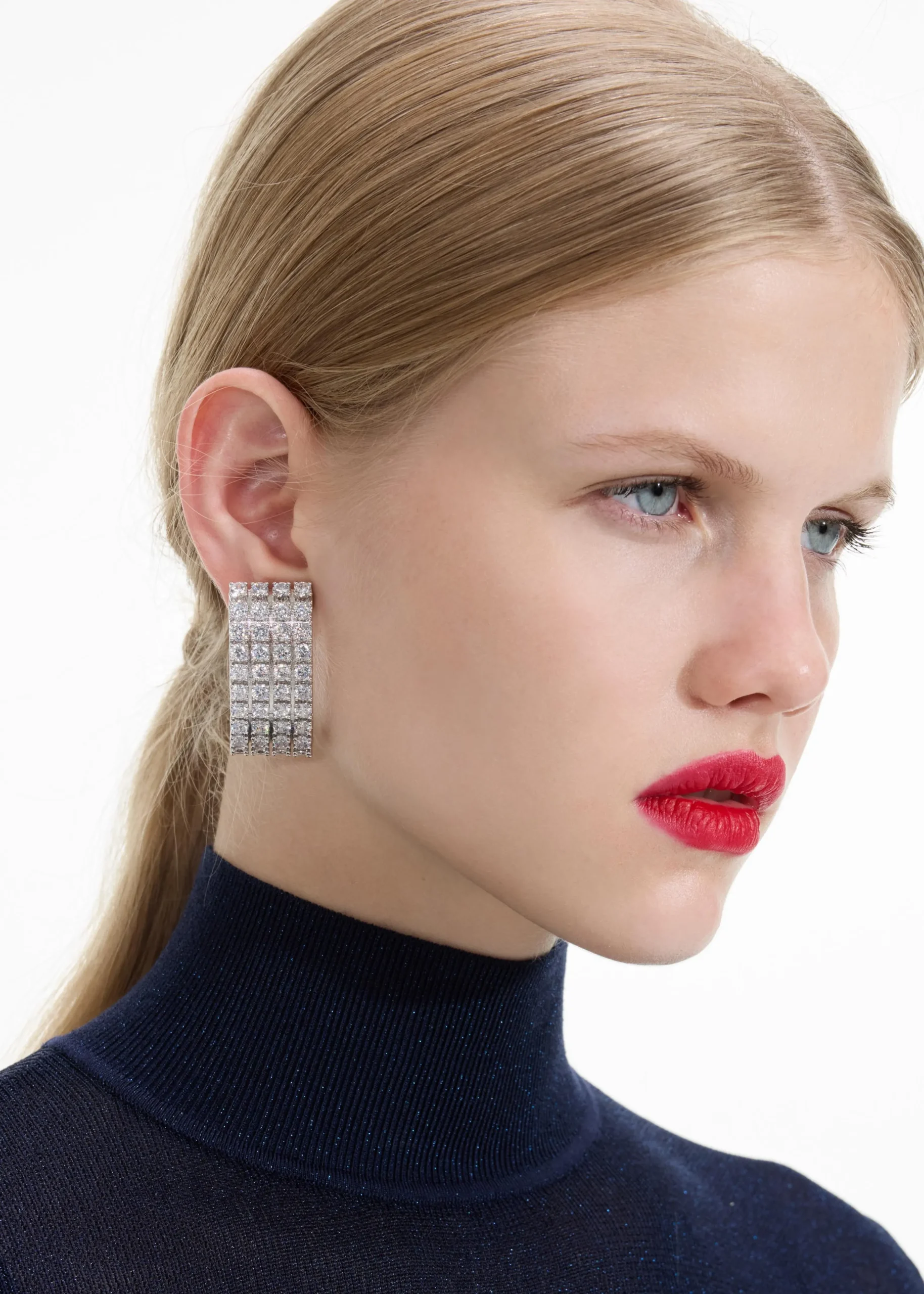 Chainmail Earrings^self-portrait New