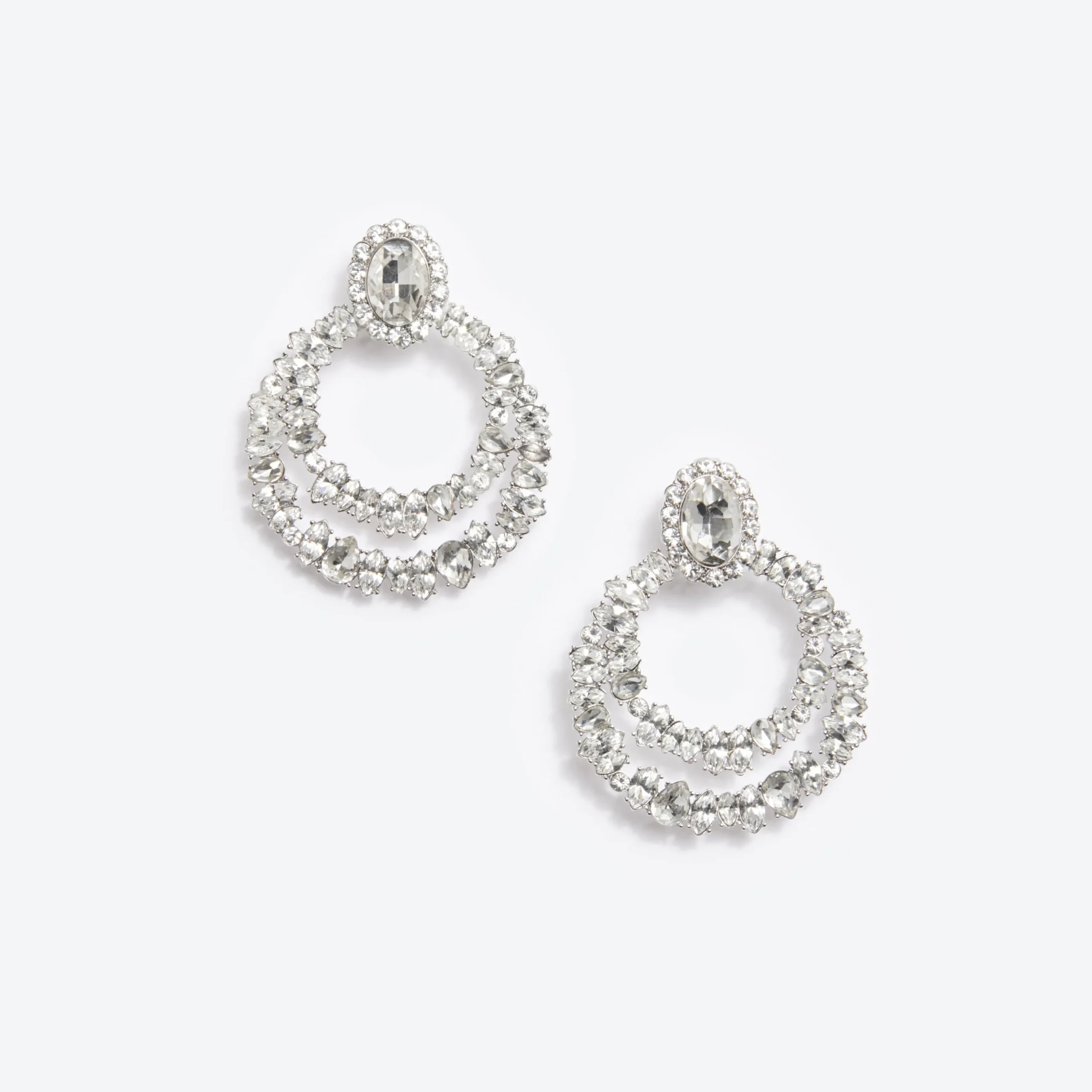 Double Hoop Earrings^self-portrait Clearance
