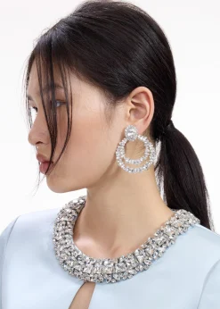 Double Hoop Earrings^self-portrait Clearance