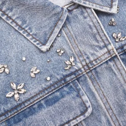 Embellished Denim Jacket^self-portrait Hot