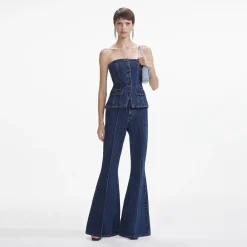 Bandeau Jumpsuit^self-portrait Cheap