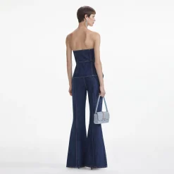Bandeau Jumpsuit^self-portrait Cheap