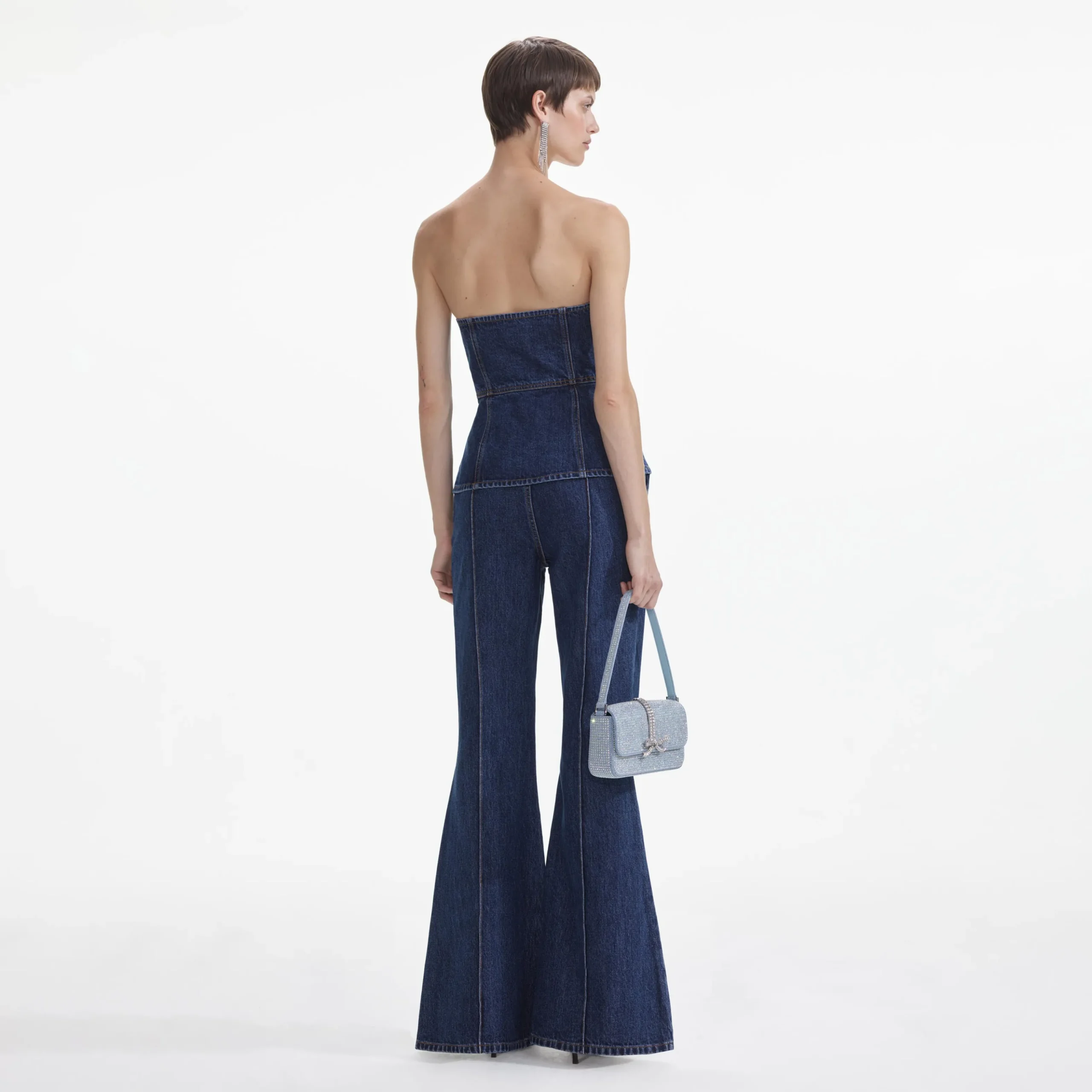 Bandeau Jumpsuit^self-portrait Cheap