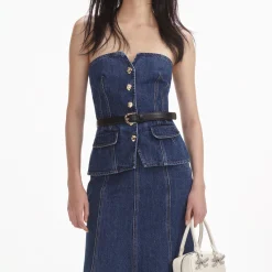 Bandeau Midi Dress^self-portrait Flash Sale