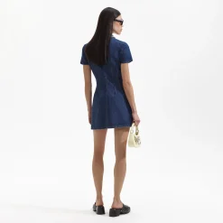 Collared Mini Dress^self-portrait Store