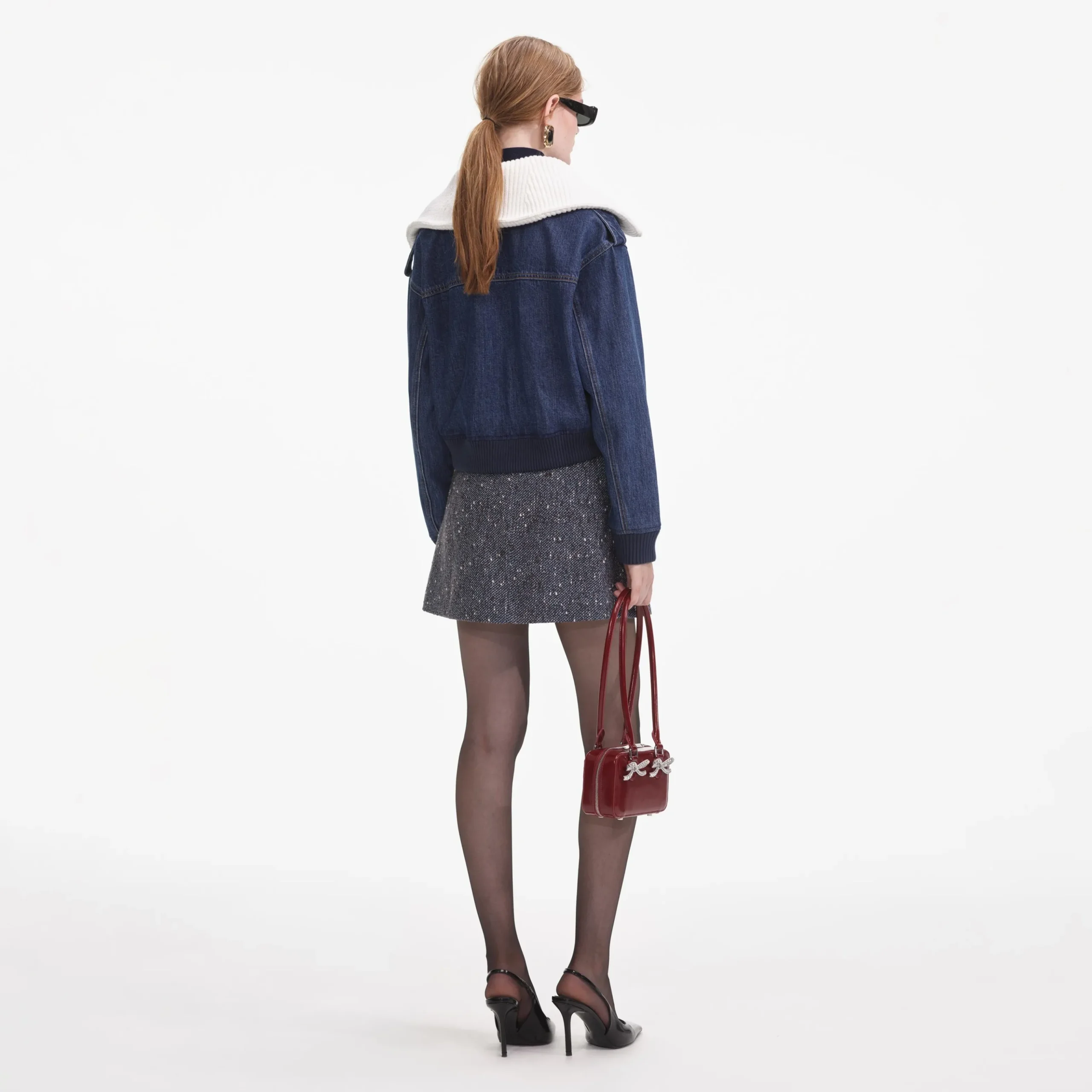 Knit Collar Jacket^self-portrait Cheap