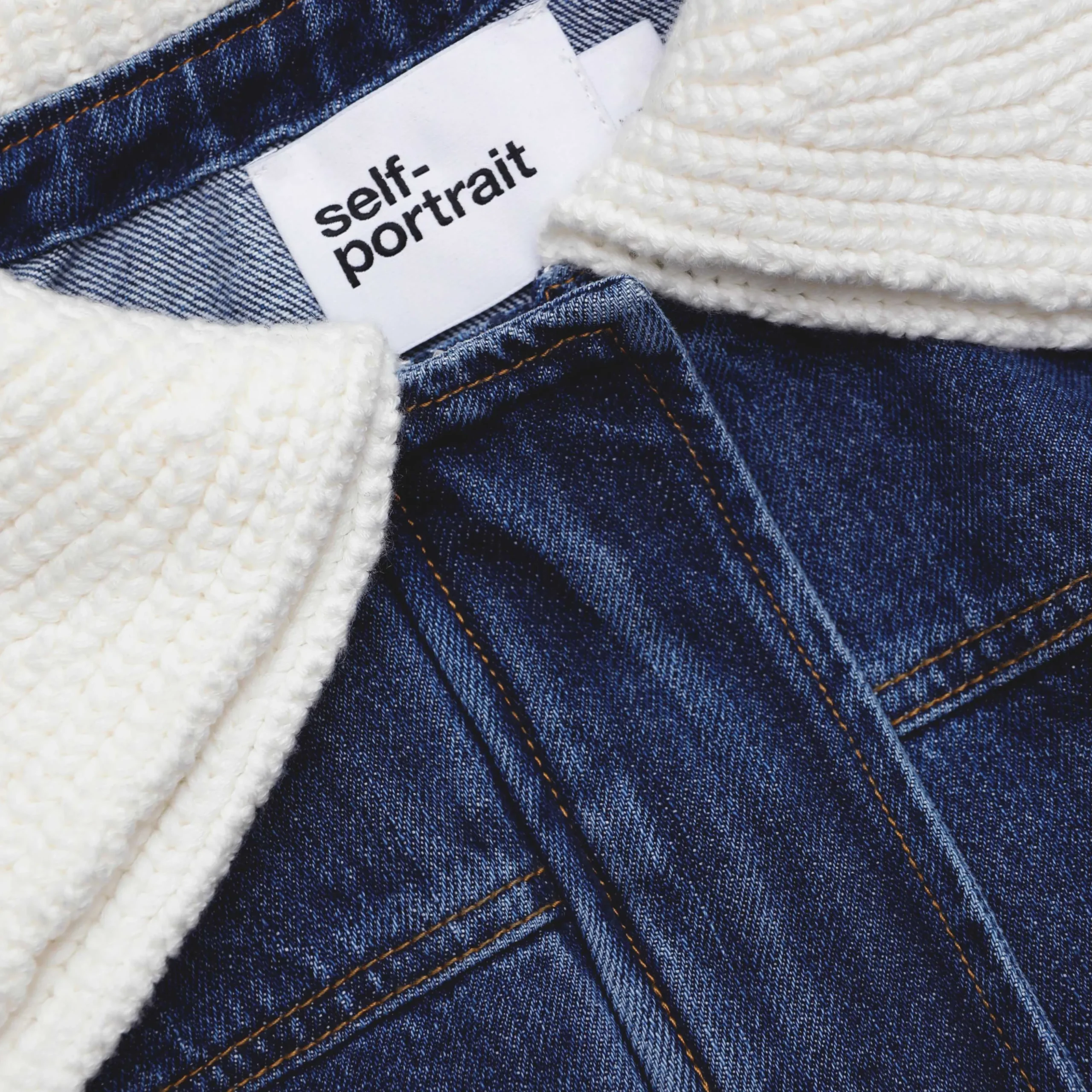 Knit Collar Jacket^self-portrait Cheap