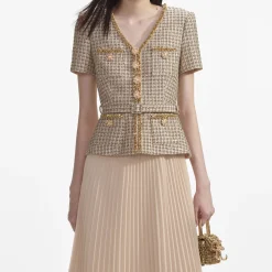 Boucle Midi Dress^self-portrait Best Sale