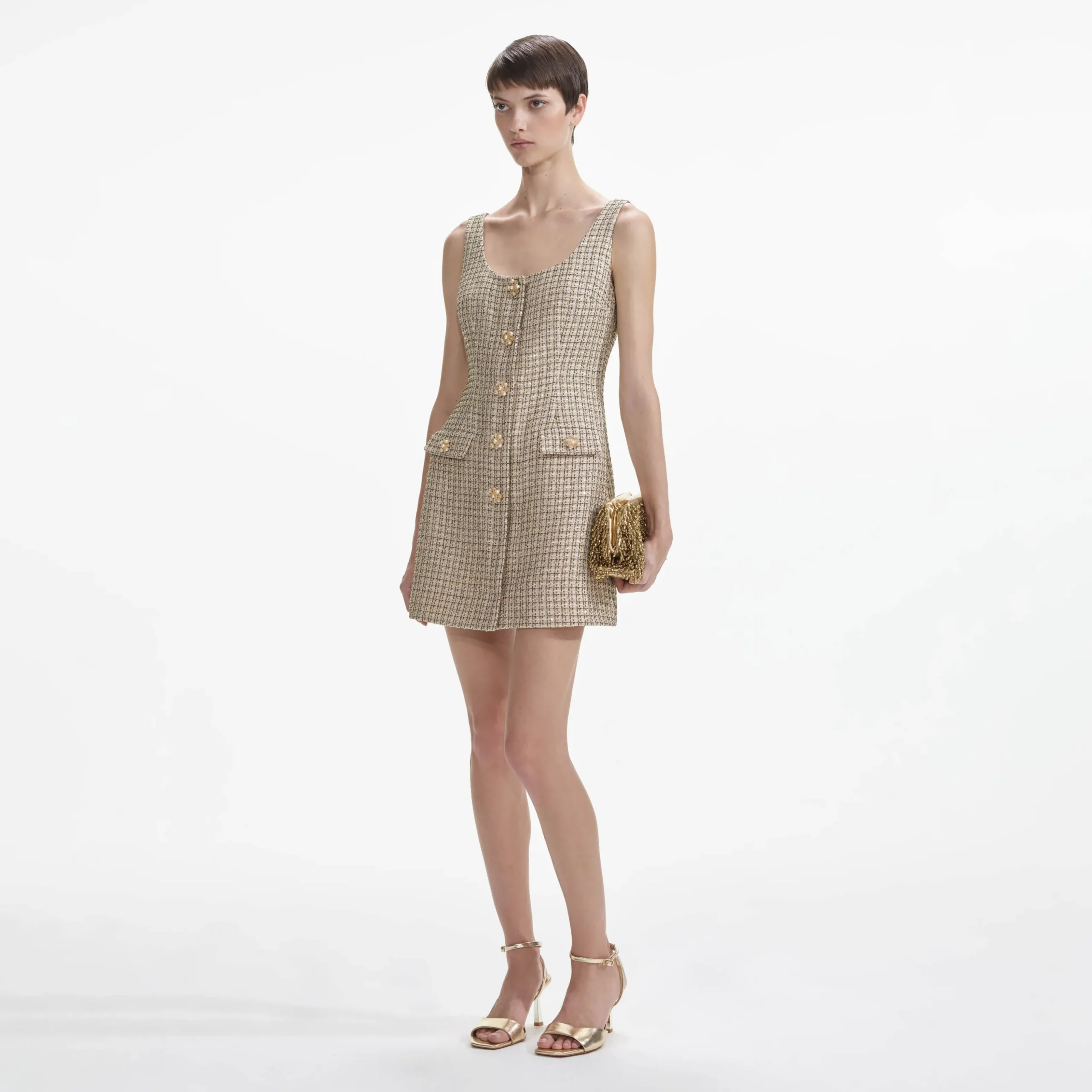 Boucle Mini Dress^self-portrait Best