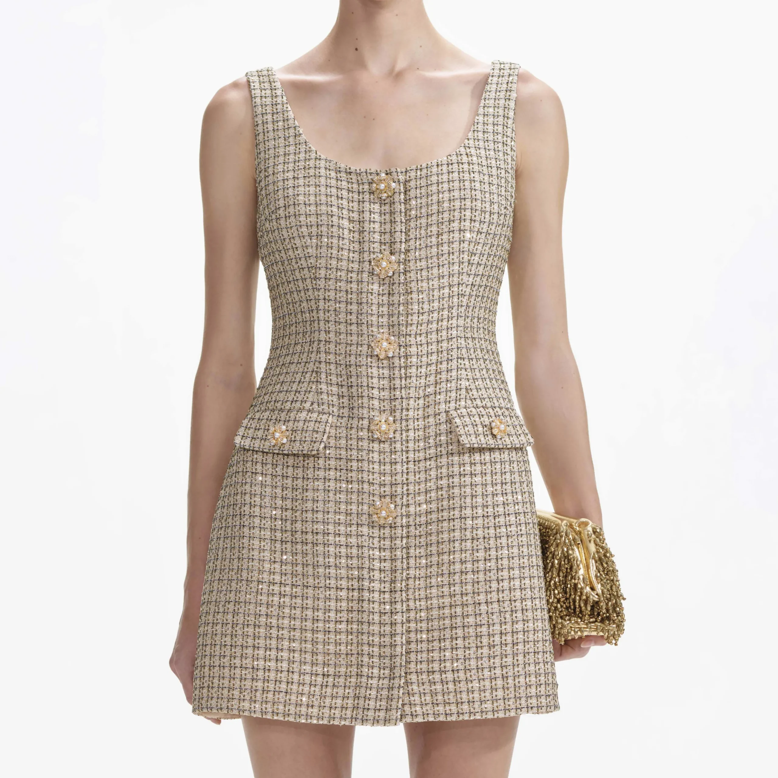 Boucle Mini Dress^self-portrait Best