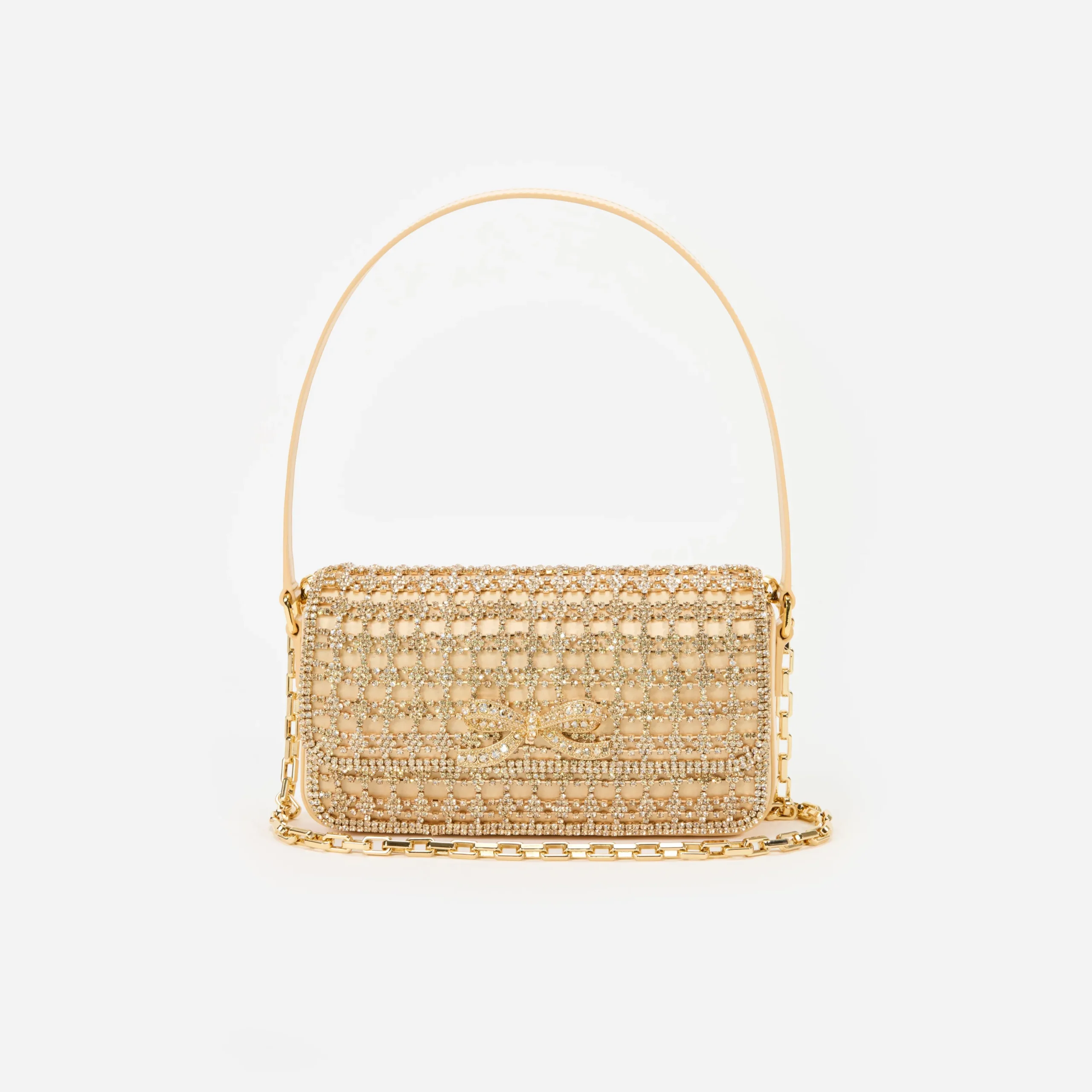 Crystal Baguette Bag^self-portrait Sale