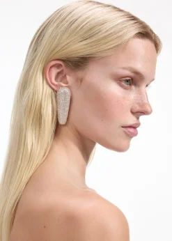 Crystal Bar Earrings^self-portrait Clearance