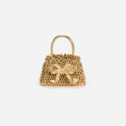 Crystal Embroidery Micro Bag^self-portrait Cheap