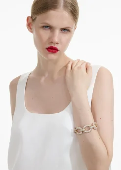 Crystal Link Bracelet^self-portrait Clearance