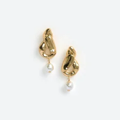 Faux Pearl Drop Earrings^self-portrait Best