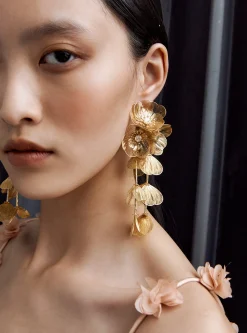 Floral Earrings^self-portrait Flash Sale