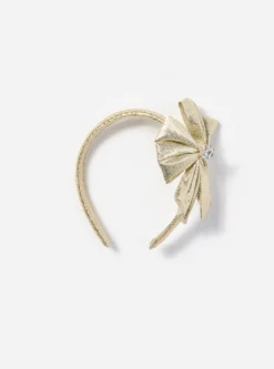 Metallic Bow Headband^self-portrait Flash Sale