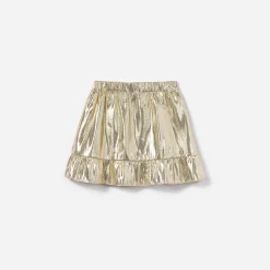 Metallic Frill Skirt^self-portrait Flash Sale