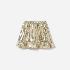 Metallic Frill Skirt^self-portrait Flash Sale