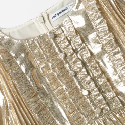 Metallic Mini Dress^self-portrait Cheap