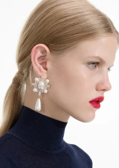 Pearl Droplet Earrings^self-portrait Best Sale