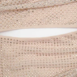 Rhinestone Mesh Cut Out Maxi Dress^self-portrait Clearance