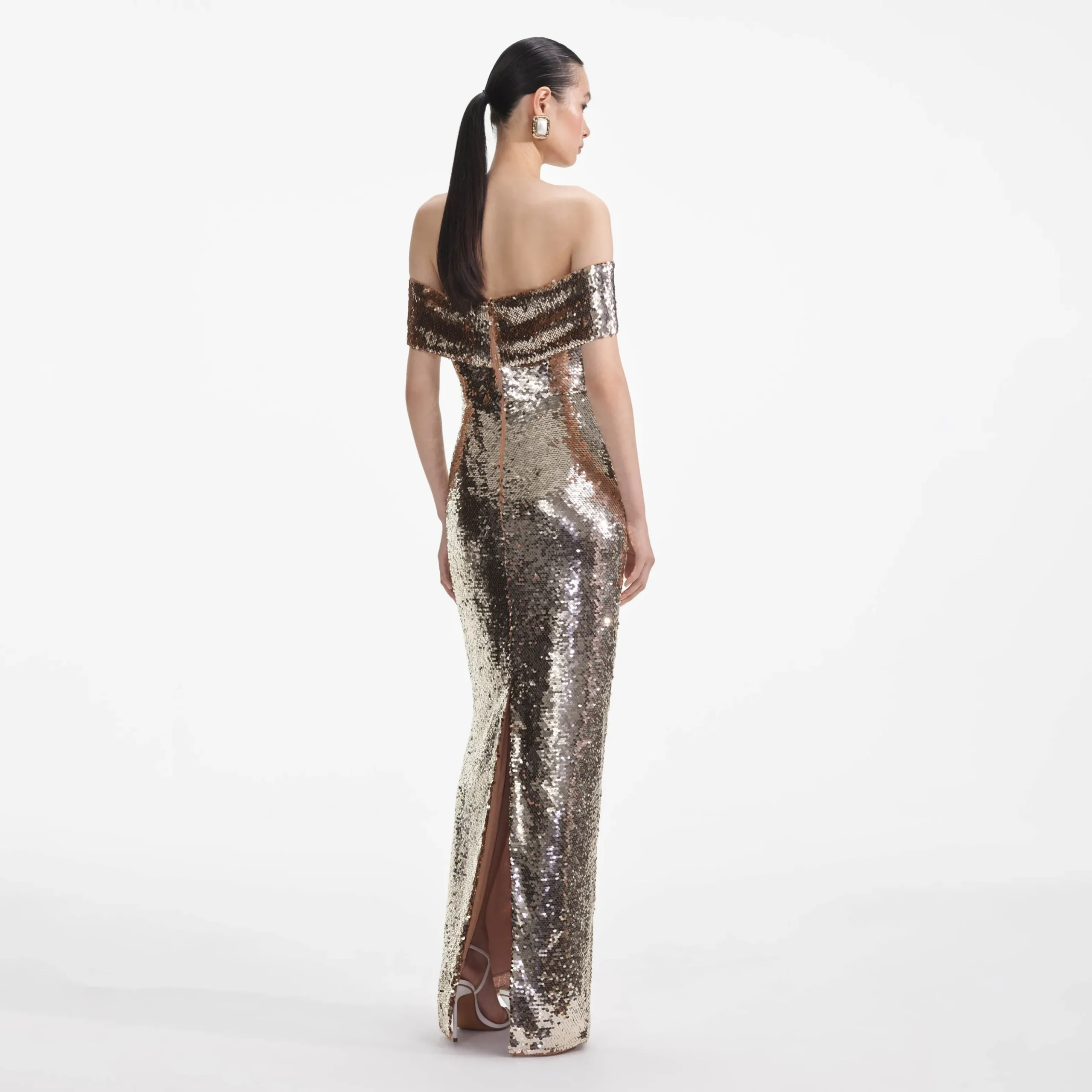 Sequin Maxi Dress^self-portrait Online