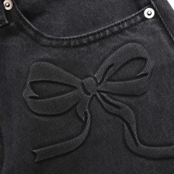 Denim Bow Motif Jeans^self-portrait Best