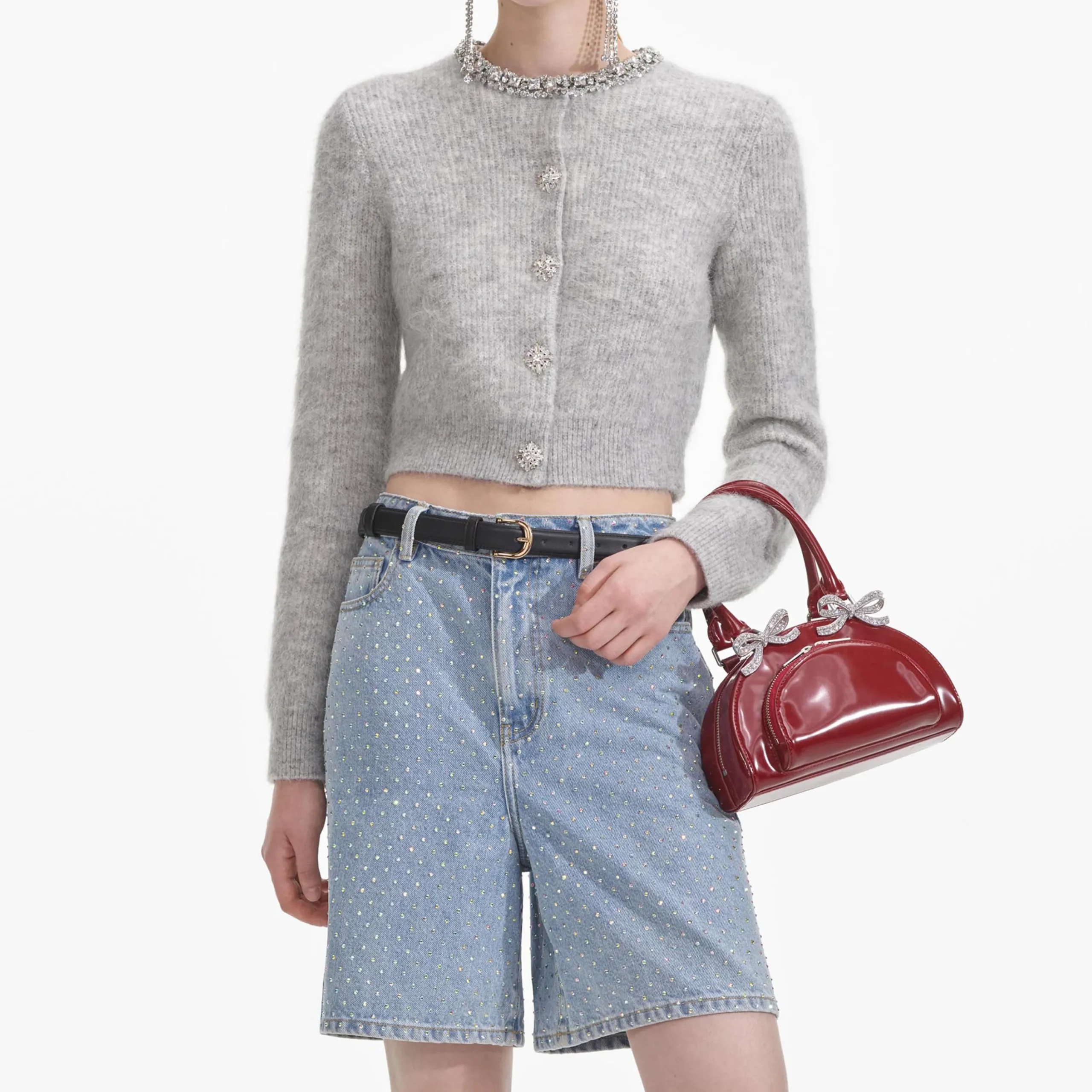 Soft Knit Cardigan^self-portrait Discount