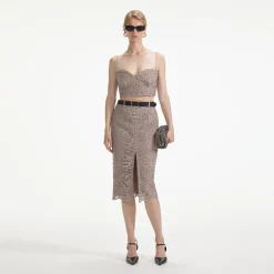 Lace Midi Skirt^self-portrait Best Sale