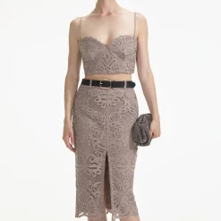 Lace Midi Skirt^self-portrait Best Sale