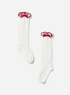 High Bow Socks^self-portrait New