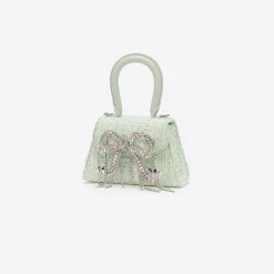 Boucle Micro Bow Bag^self-portrait Outlet