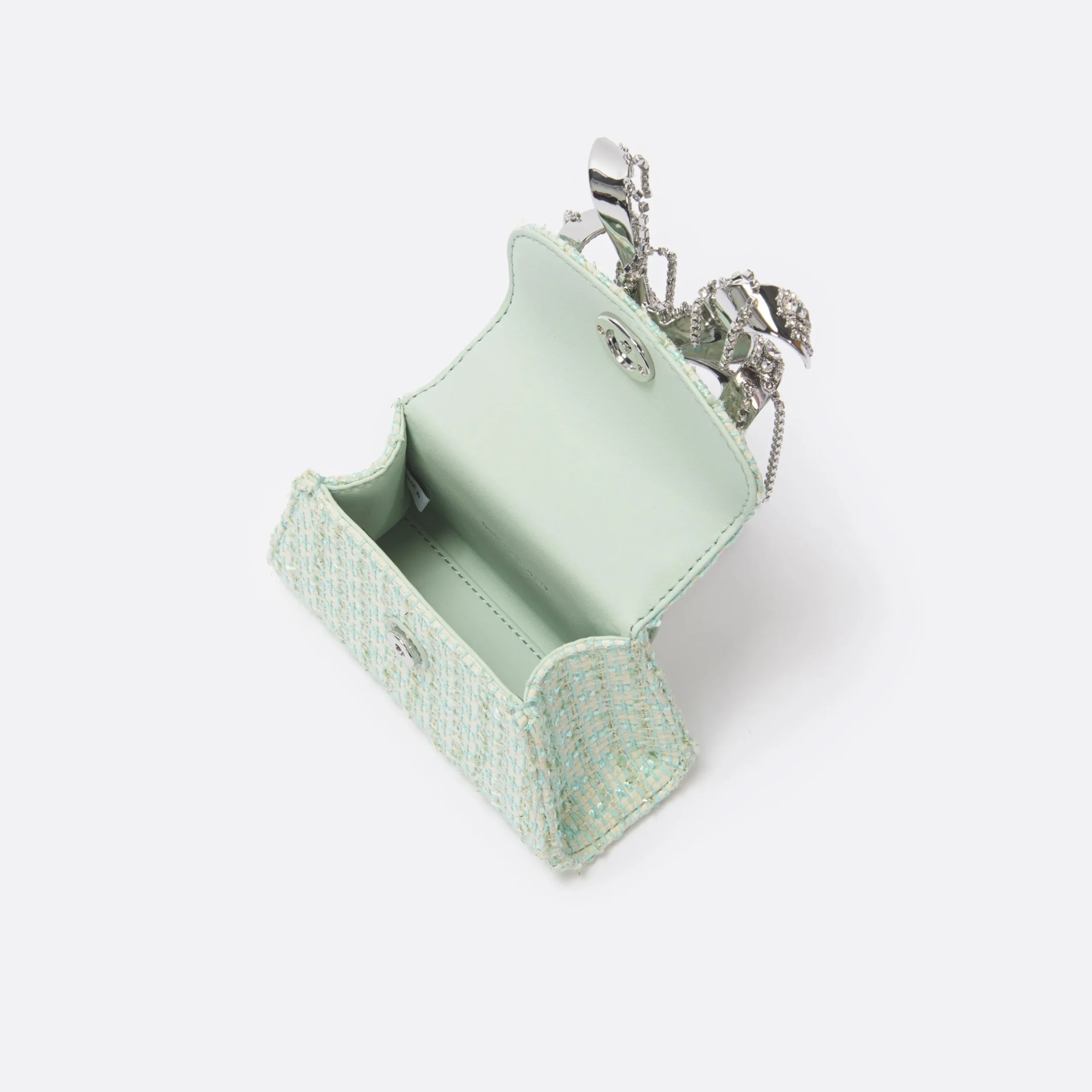 Boucle Micro Bow Bag^self-portrait Outlet