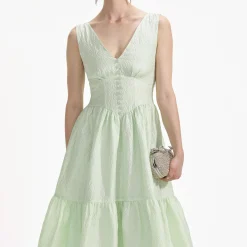 Jacquard Midi Dress^self-portrait Clearance