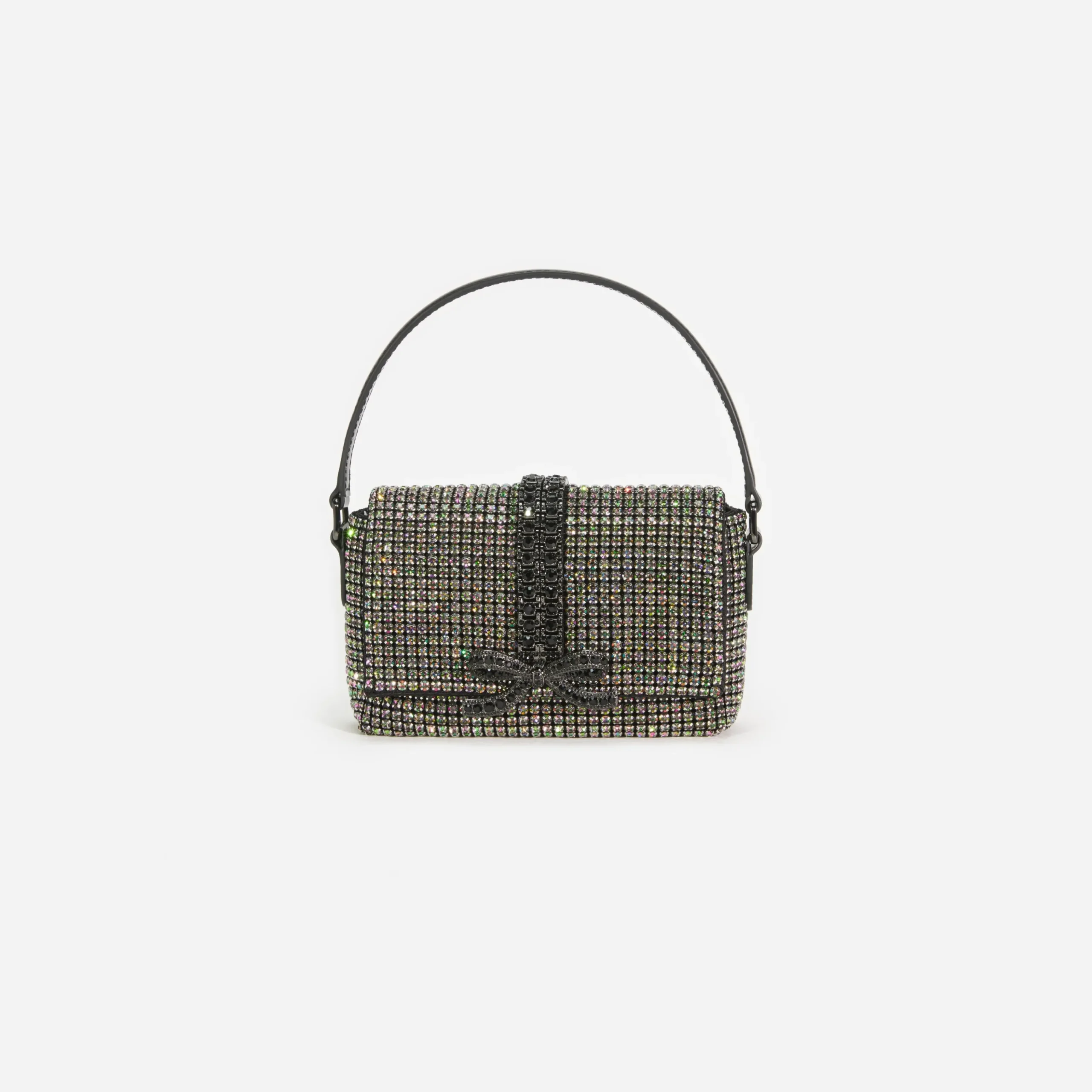 Rhinestone Chainmail Micro Bag^self-portrait Best Sale