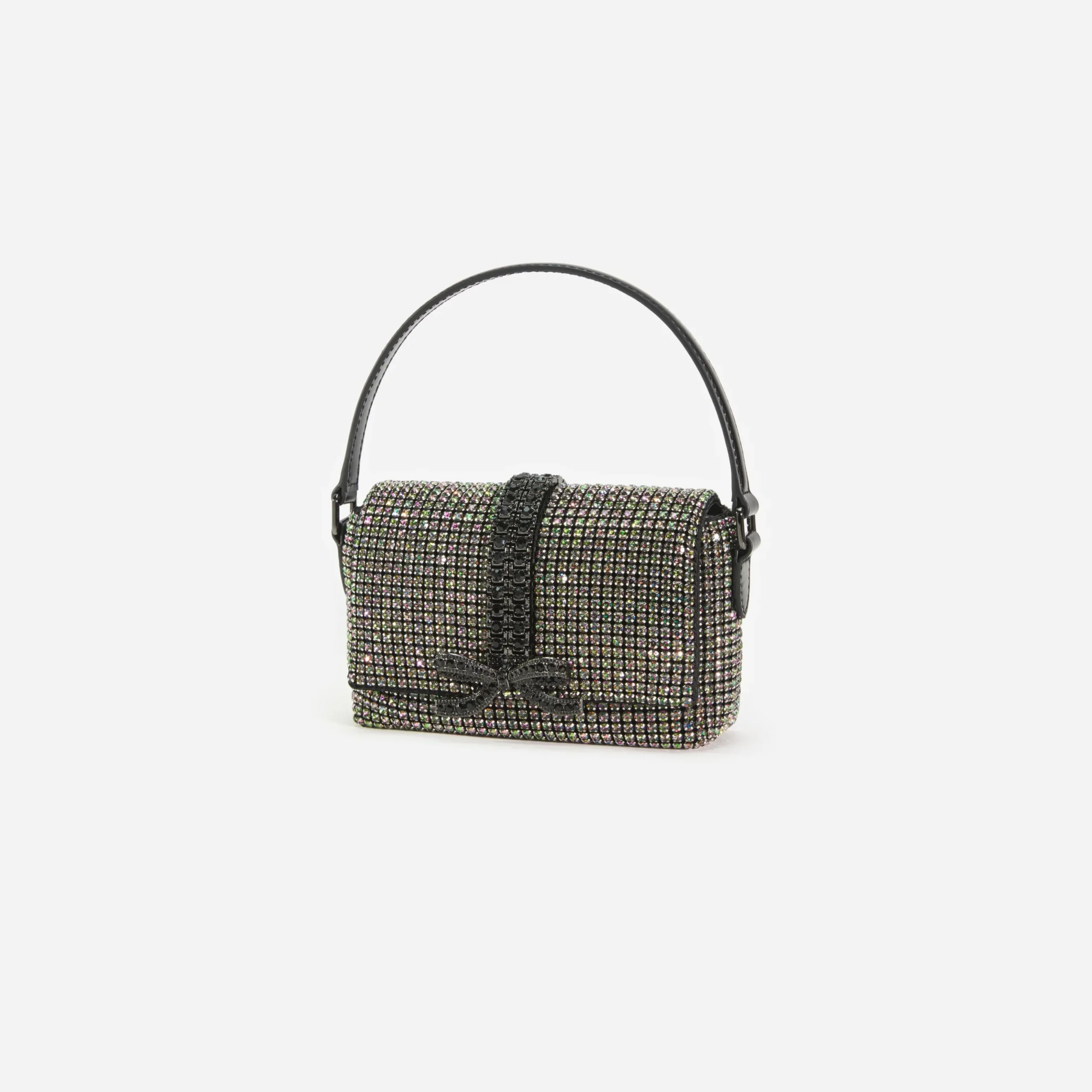 Rhinestone Chainmail Micro Bag^self-portrait Best Sale