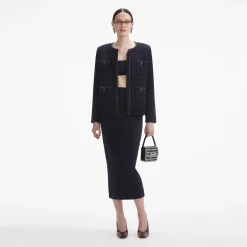 Embellished Knit Cardigan^self-portrait Best