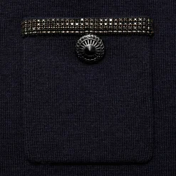 Embellished Knit Midi Skirt^self-portrait New