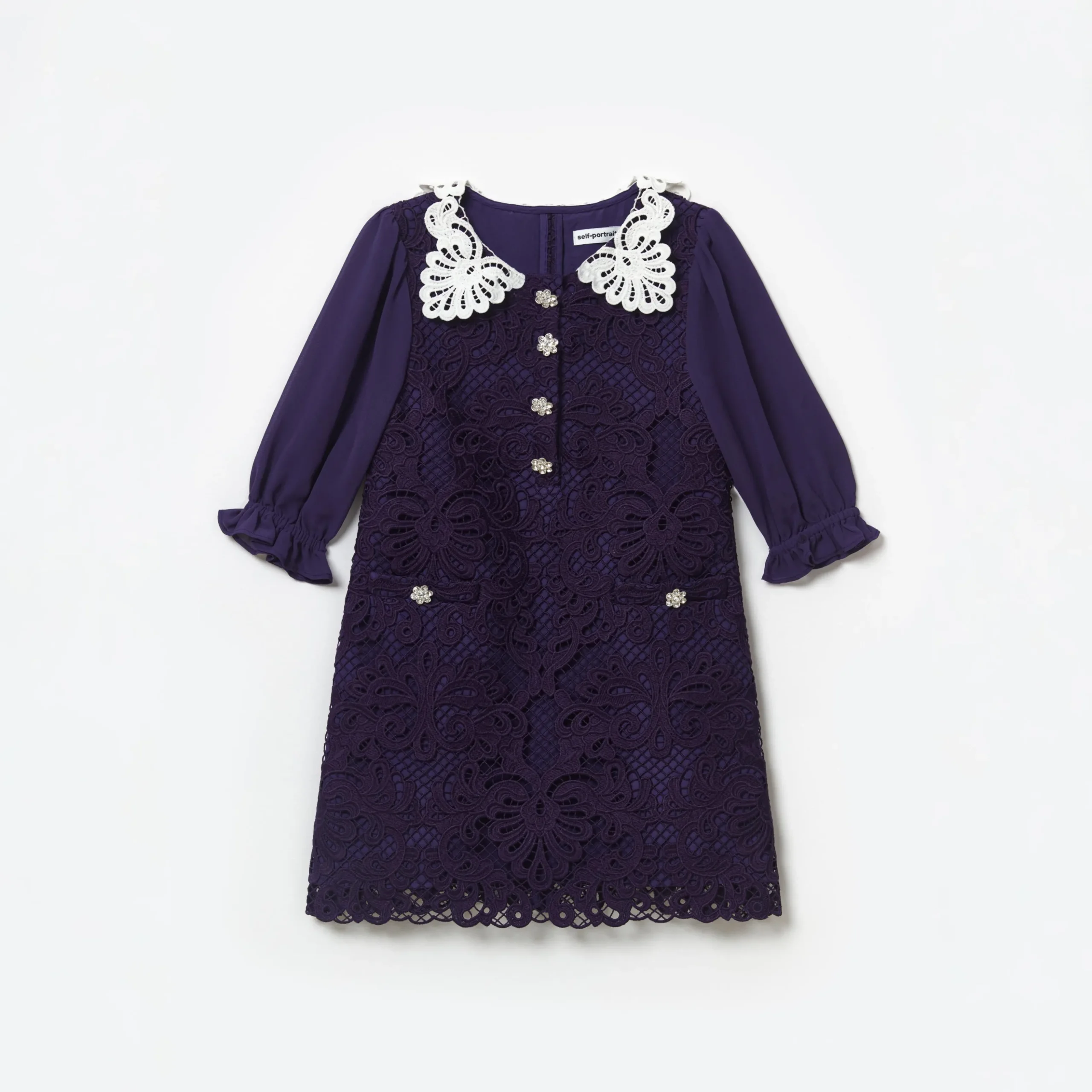 Lace Mini Dress^self-portrait Discount