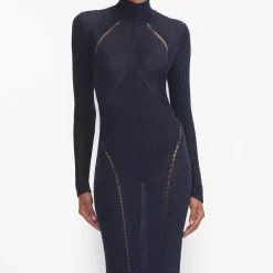 Lurex Knit Maxi Dress^self-portrait Outlet