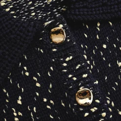 Metallic Merino Cardigan^self-portrait Online