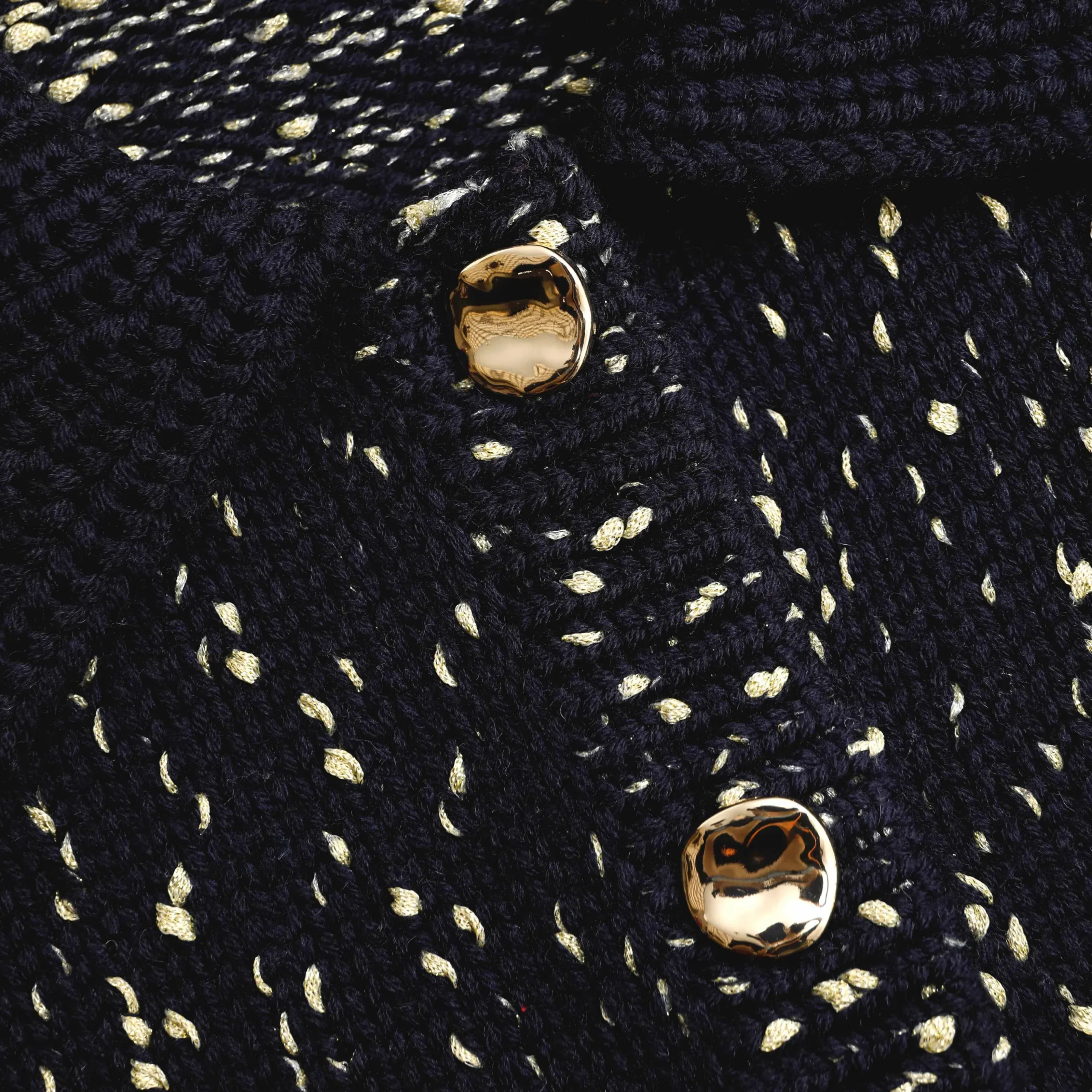 Metallic Merino Cardigan^self-portrait Online
